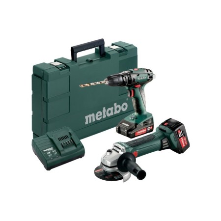 Akku-Maschinen İm Set Kunststoffkoffer, Sb 18 + W 18 Ltx 125 Quick