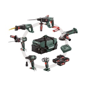 Akku-Maschinen İm Set Werkzeugtasche, Bs 18 Lt + Sta 18 Ltx 140 + Ksa 18 Ltx + Mt 18 Ltx + Ssw 18 Ltx 200 + Ula