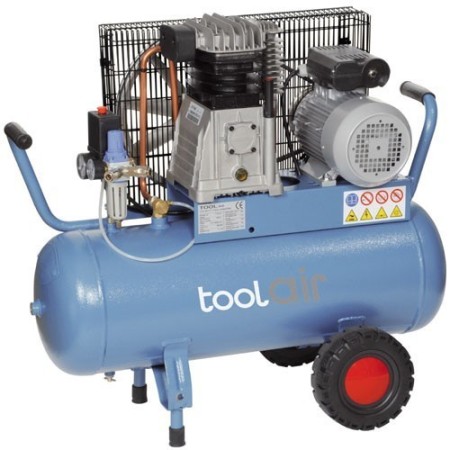 Kompressor 230 Volt, Tank 50 Lt, 420 Lt/Min