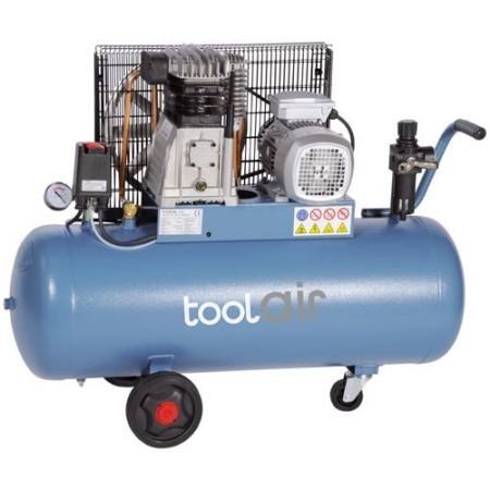 Kompressor 400 Volt, Tank 100 Lt, 450 Lt/Min
