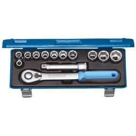 Gedore Steckschlüsselsatz Metrisch 1/2" (12.5 Mm) 13 Teilig