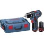 Bosch Gsr 10,8-2-Lı Akku-Bohrschrauber 10.8 V 1.5 Ah Li-Ion İnkl. 2. Akku, İnkl. Koffer