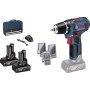 Bosch Gsr 12V-15 Akku-Bohrschrauber 12 V 4 Ah Li-Ion İnkl. 2. Akku, İnkl. Zubehör, İnkl. Tasche