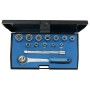 Gedore Steckschlüsselsatz Metrisch 1/4" (6.3 Mm) 14 Teilig