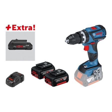 Akku-Schlagbohrschrauber GSB 18V-60 C Professional, 18Volt