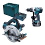 Akku-Maschinen-Set DLX2083MJ, 18Volt / 36Volt, Werkzeug-Set