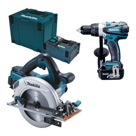 Akku-Maschinen-Set DLX2083MJ, 18Volt / 36Volt, Werkzeug-Set