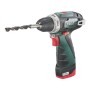 Metabo Akku-Bohrschrauber PowerMaxx BS Basic Kunststoffkoffer + 2x10.8V/2Ah Li-Ion + LC 40