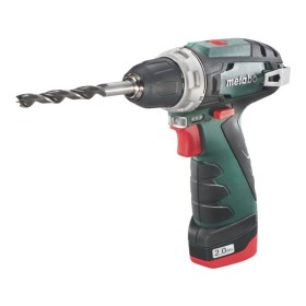 Metabo Akku-Bohrschrauber PowerMaxx BS Basic Kunststoffkoffer + 2x10.8V/2Ah Li-Ion + LC 40