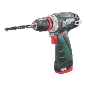 Metabo Akku-Bohrschrauber PowerMaxx BS Quick Pro Kunststoffkoffer + 2x10.8V/ Li-Ion + LC 40