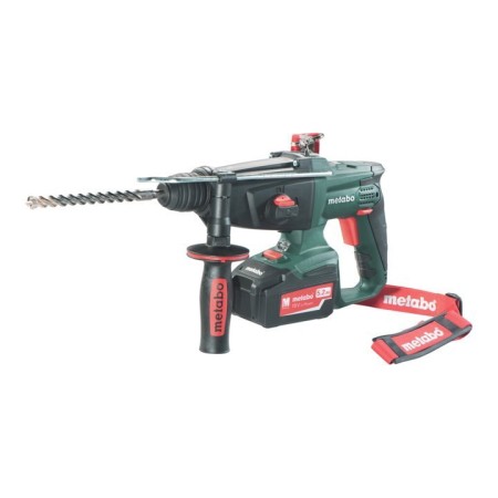 Metabo Akku-Kombihammer KHA 18 LTX Kunststoffkoffer + 2x18V/5.2Ah Li-Ion + ASC 30-36 V