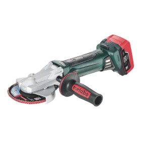 Metabo Akku-Flachkopf-Winkelschleifer WF 18 LTX 125 Quick Kunststoffkoffer + 2x18V/5.5Ah LiHD + ASC 30-36 V