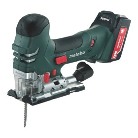 Metabo Akku-Stichsäge STA 18 LTX 140 Kunststoffkoffer + 2x18V/4Ah Li-Ion + ASC 30-36 V