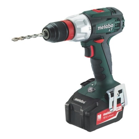 Metabo Akku-Bohrschrauber BS 18 LT Quick Kunststoffkoffer + 2x18V/4Ah Li-Ion + ASC 30-36 V
