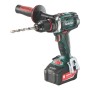 Metabo Akku-Bohrschrauber BS 18 LTX Impuls Kunststoffkoffer + 2x18V/4Ah Li-Ion + ASC 30-36 V