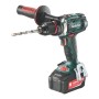 Metabo Akku-Bohrschrauber BS 18 LTX Impuls Kunststoffkoffer + 2x18V/4Ah Li-Ion + ASC 30-36 V