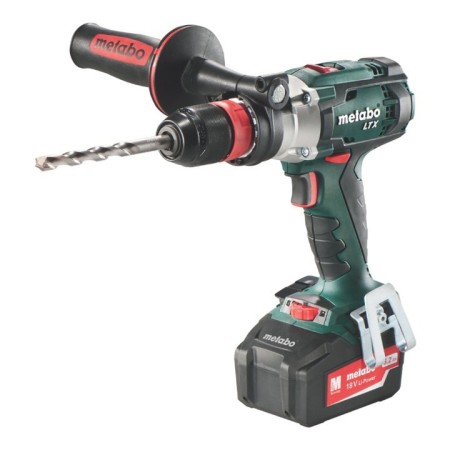 Metabo Akku-Schlagbohrmaschine SB 18 LTX Quick Kunststoffkoffer + 2x18V/5.2Ah Li-Ion + ASC 30-36 V