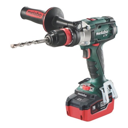 Metabo Akku-Schlagbohrmaschine SB 18 LTX Quick Kunststoffkoffer + 2x18V/5.5Ah LiHD + ASC 30-36 V