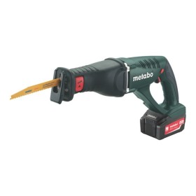Metabo Akku-Säbelsäge ASE 18 LTX Kunststoffkoffer + 2x18V/4Ah Li-Ion + ASC 30-36 V