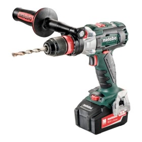 Metabo Akku-Schlagbohrmaschine SB 18 LTX BL Q I Kunststoffkoffer + 2x18V/5.2Ah Li-Ion + ASC 30-36 V