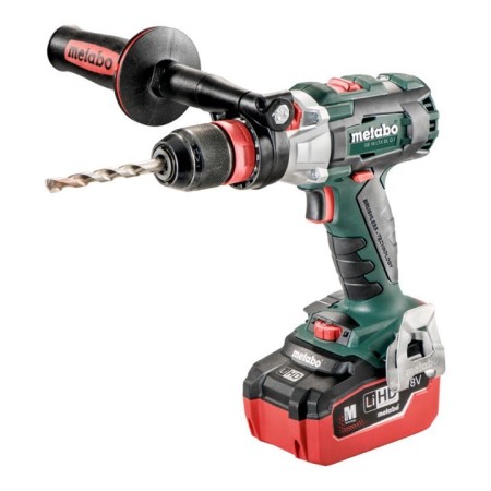 Metabo Akku-Schlagbohrmaschine SB 18 LTX BL Q I Kunststoffkoffer + 2x18V/5.5Ah LiHD + ASC 30-36 V