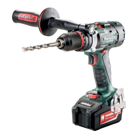 Metabo Akku-3-Gang-Bohrschrauber BS 18 LTX-3 BL I Kunststoffkoffer + 2x18V/5.2Ah Li-Ion + ASC 30-36 V