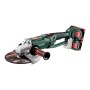 Metabo Akku-Winkelschleifer WPB 36-18 LTX BL 230 Kunststoffkoffer  4x18V/8Ah LiHD + ASC Ultra