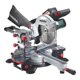 Metabo Akku-Kappsäge KGS 18 LTX 216 + Zugfunktion Karton + 2x18V/5.2Ah Li-Ion + ASC 30-36 V