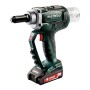 Metabo Akku-Blindnietpistole NP 18 LTX BL 5.0 MetaLoc  2x18V/2Ah Li-Ion + ASC 30-36 V