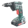 Metabo Akku-Trockenbauschrauber SE 18 LTX 4000 Kunststoffkoffer + 2x18V/2Ah Li-Ion + ASC 30-36 V