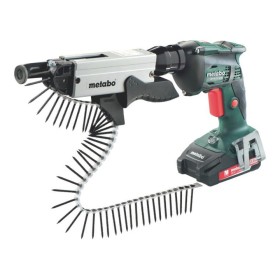 Metabo Akku-Schrauber SE 18 LTX 4000 + Schrauber-Magazin SM 5-55 Kunststoffkoffer + 2x18V/2Ah Li-Ion + ASC 30-36 V