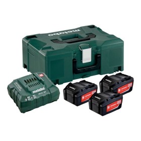 Metabo Basic-Set 3 x 4.0 Ah + MetaLoc