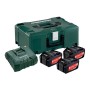 Metabo Basic-Set 3 x 5.2 Ah ASC ULTRA + MetaLoc