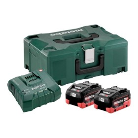 Metabo 2 x LiHD Akkupacks 18V /8,0 Ah, Ladegerät ASC Ultra, MetaLoc
