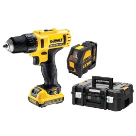 Akku-Bohrschrauber DCK215D2T Set, 10,8Volt, 2-tlg., Werkzeug-Set