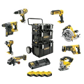 Akkuschrauber-Set DCK854P4-QW, 18Volt, Werkzeug-Set