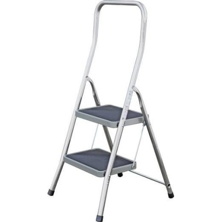 Aluminium Klapptritt Klappbar Arbeitshöhe (Max.): 2.50 M Krause Monto Toppy Xl Silber 4.5 Kg