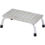 Aluminium Montagetritt Arbeitshöhe (Max.): 2.20 M Krause Silber 2.4 Kg