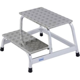 Aluminium Montagetritt Arbeitshöhe (Max.): 2.40 M Krause Silber 5 Kg