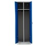 Garderobenschrank Blau/Grau