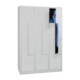 Garderobenschrank Grau