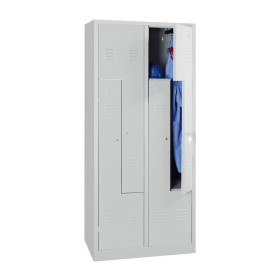 Garderobenschrank Grau