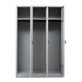 Garderobenschrank Grau/Grau