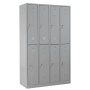 Garderobenschrank Grau/Grau