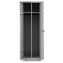 Garderobenschrank Grau/Grau