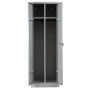 Garderobenschrank Grau/Grau