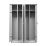 Garderobenschrank Grau/Grau