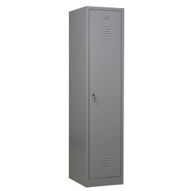 Garderobenschrank Grau/Grau