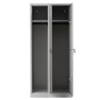 Garderobenschrank Grau/Grau