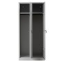 Garderobenschrank Grau/Grau